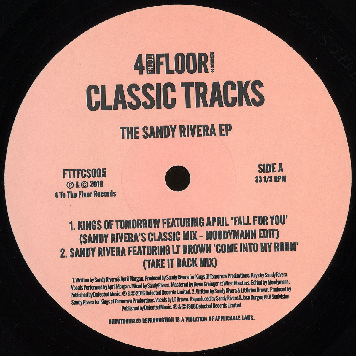 Various - The Sandy Rivera EP (12") (New Vinyl)