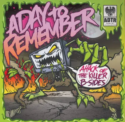 A Day To Remember - Attack Of The Killer B-Sides (10") (Orange Vinyl) (RSD 2025) (New Vinyl)