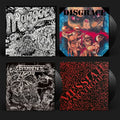 Abhorrence, Disgrace & Messiah Paratroops - Maggots: Original Artyfacts From The First Finnish Death Metal Era Part I (7" Boxset) (New Vinyl)
