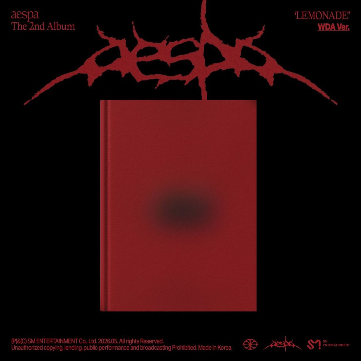 Aespa - Lemonade (WDA Version) (New CD)