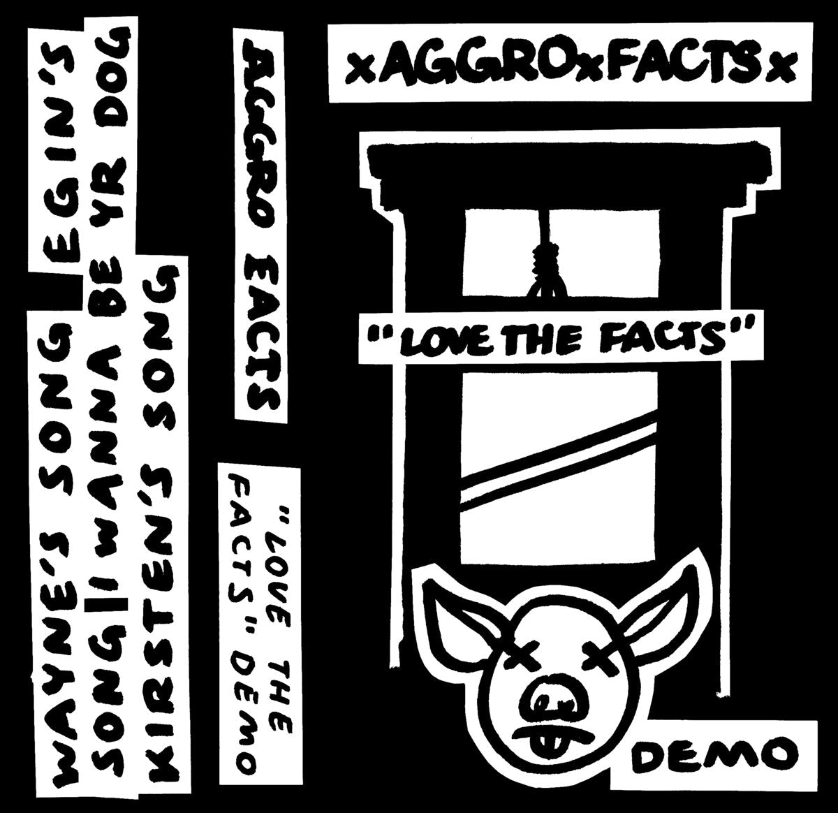 Aggro Facts - Love The Facts Demo (New Cassette)