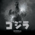 Akira Ifukube - Godzilla (70th Anniversary) (Black & White Haze w/ Electric Blue Splatter Vinyl) (New Vinyl)