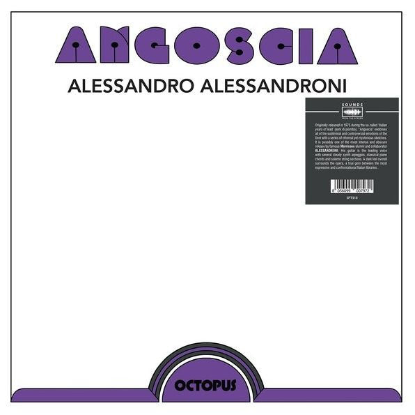 Alessandro Alessandroni - Angoscia (Black Vinyl) (New Vinyl)