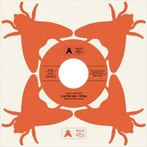 Alessandro Alessandroni - L'Altro Dio 7" (New Vinyl)