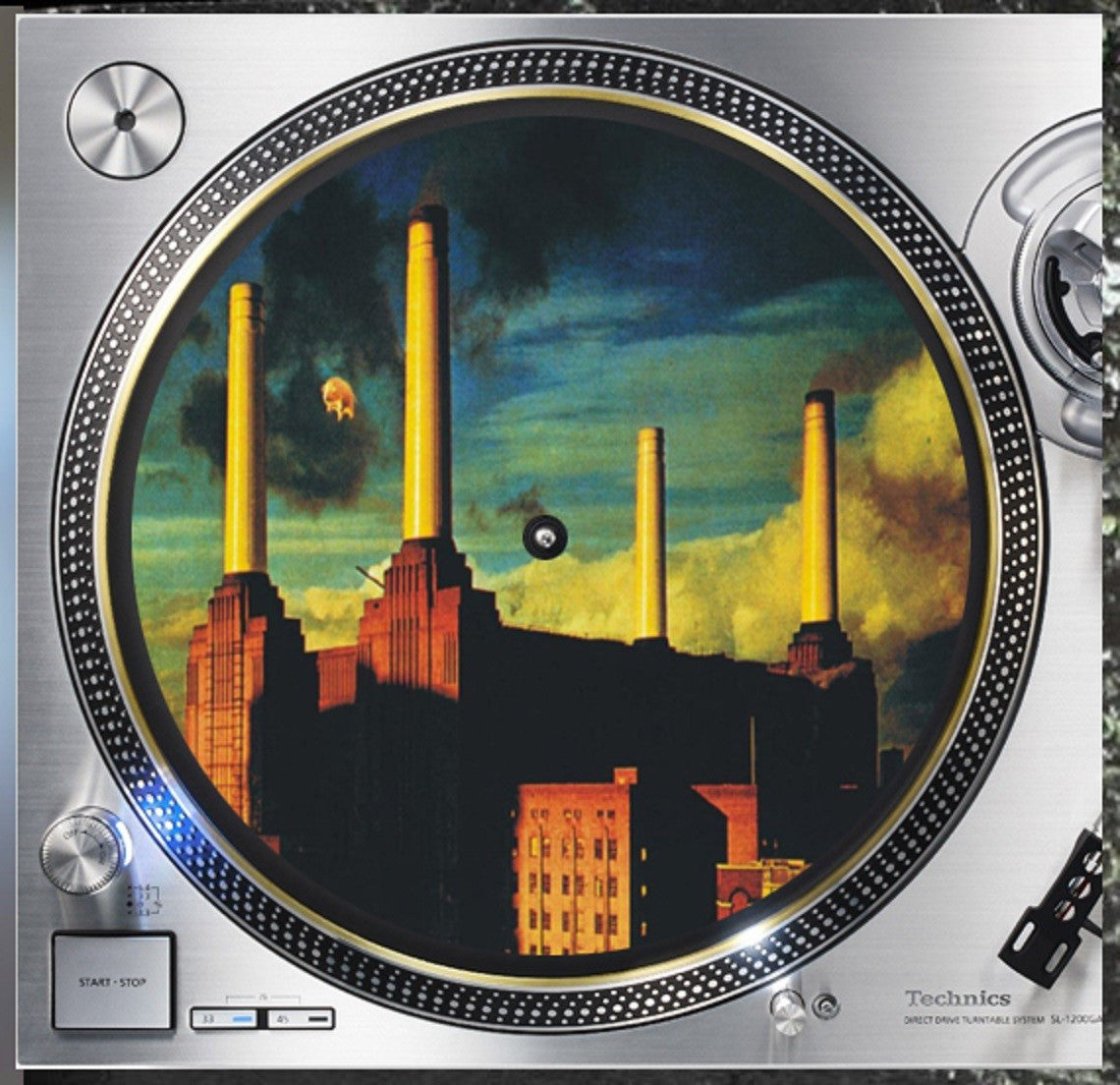 Animals Pink Floyd Felt Turntable Slipmat