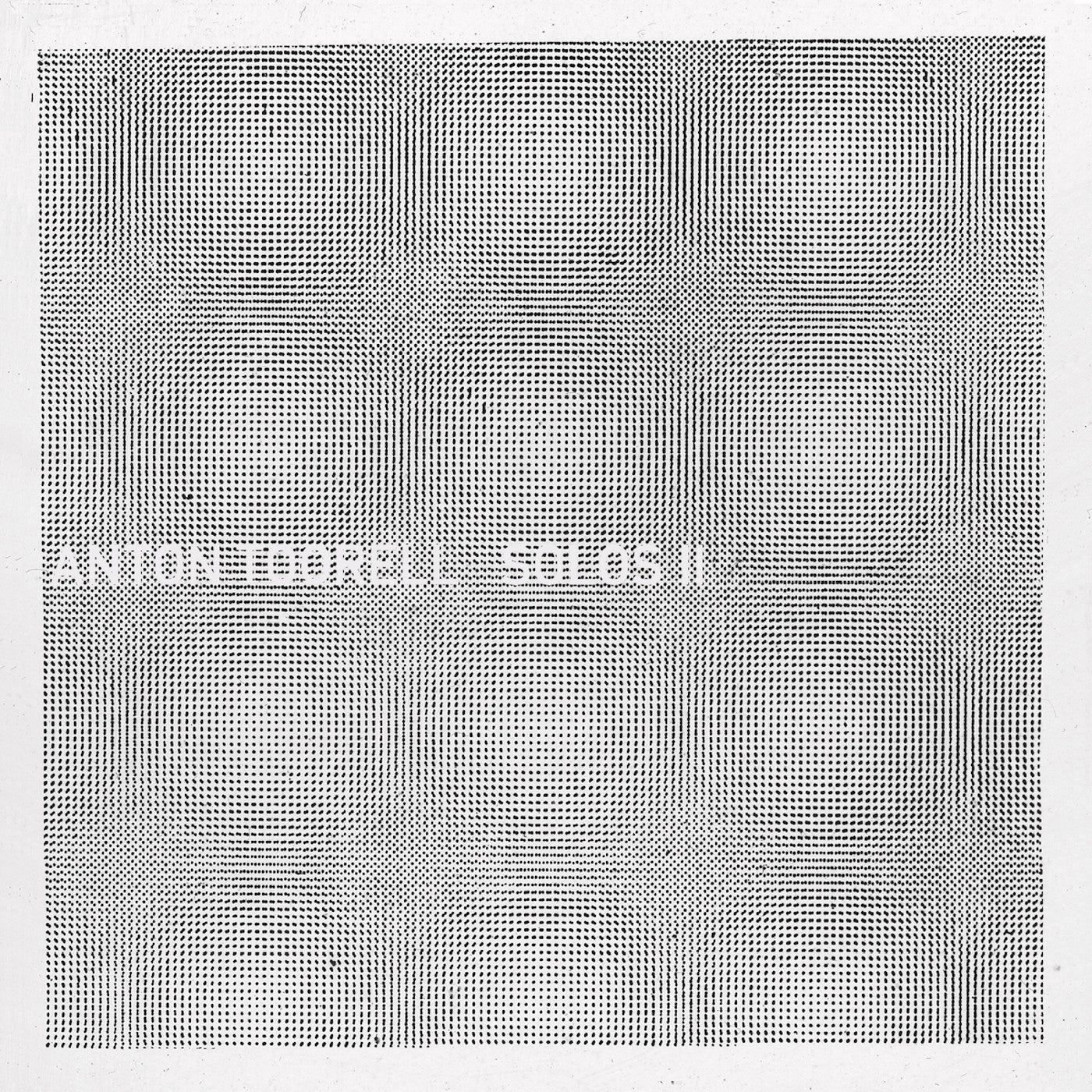 Anton Toorell - Solos II (New Vinyl)
