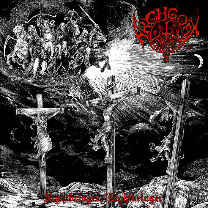 Archgoat - Nightbringer, Lightbringer (Red Vinyl) (New Vinyl)