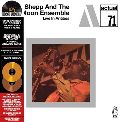 Archie Shepp  & The Full Moon Ensemble - The Complete Live In Antibes (2LP Orange & Brown Vinyl) (RSD 2025) (New Vinyl)