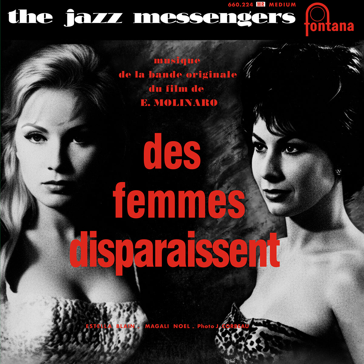 Art Blakey & The Jazz Messengers – Des Femmes Disparaissent (10") (Sam Records) (New Vinyl)