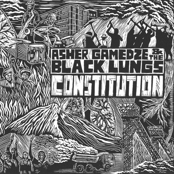 Asher Gamedze & The Black Lungs - Constitution (New Vinyl)