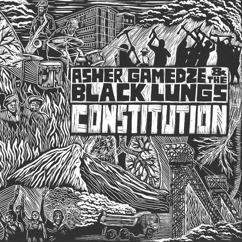 Asher Gamedze & The Black Lungs - Constitution (New Vinyl)