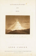 Autobiography of Red: A Novel in Verse (New Book)