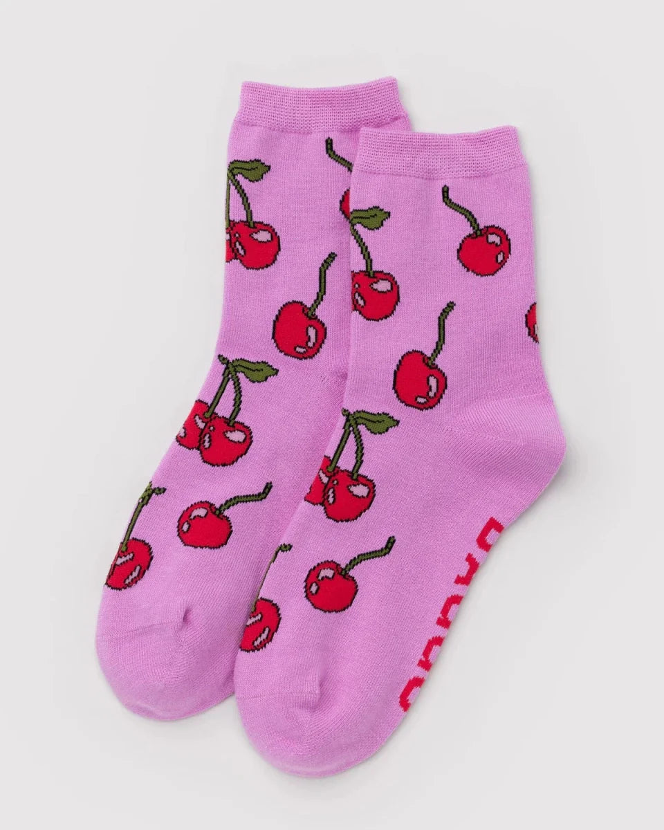BAGGU Fruit Crew Socks