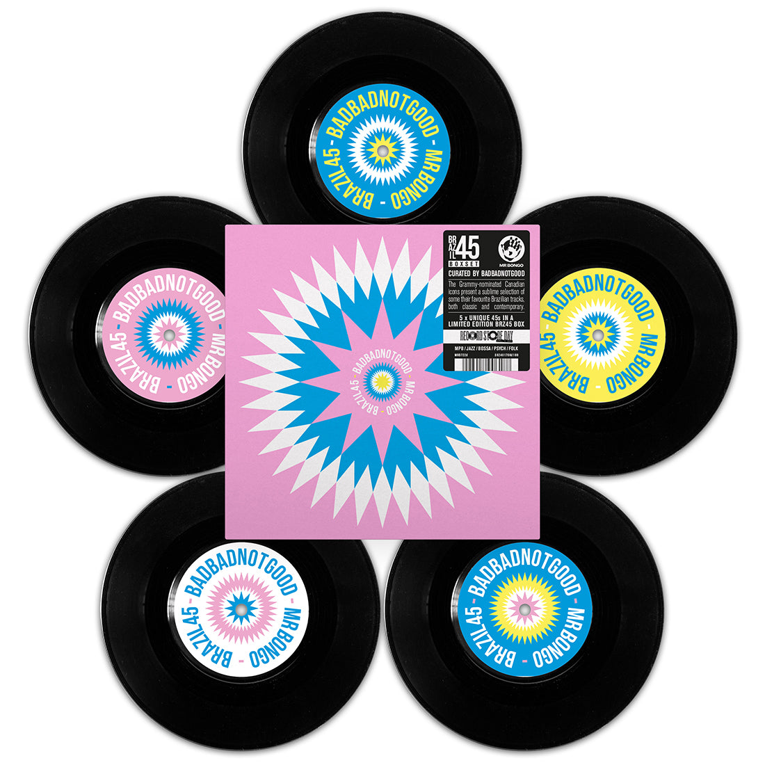 Badbadnotgood - Brazil 45 Vol. 6 (5 x 7") (RSD 2025) (New Vinyl)