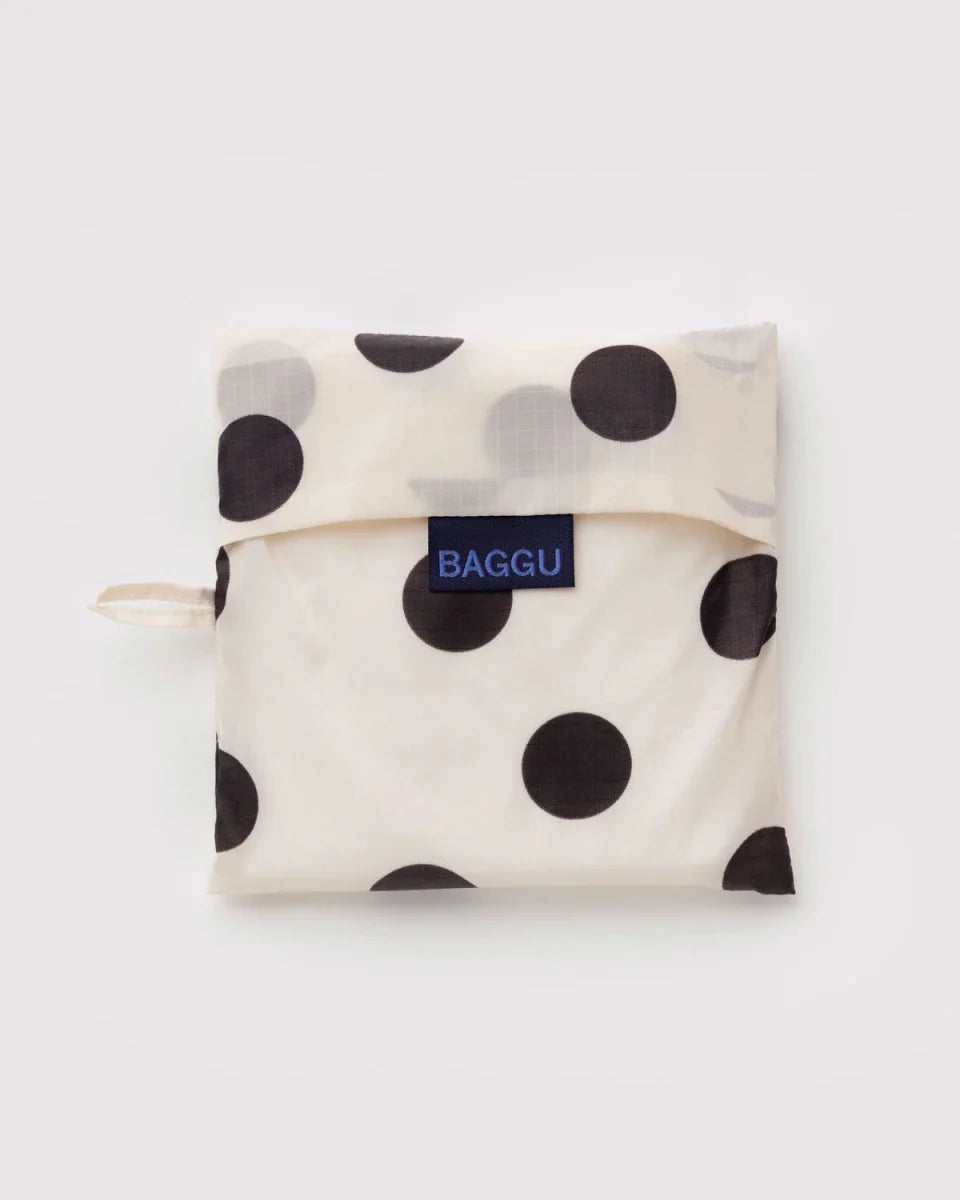 Baggu - Cream & Black Polka Dot Standard Baggu Reusable Bag