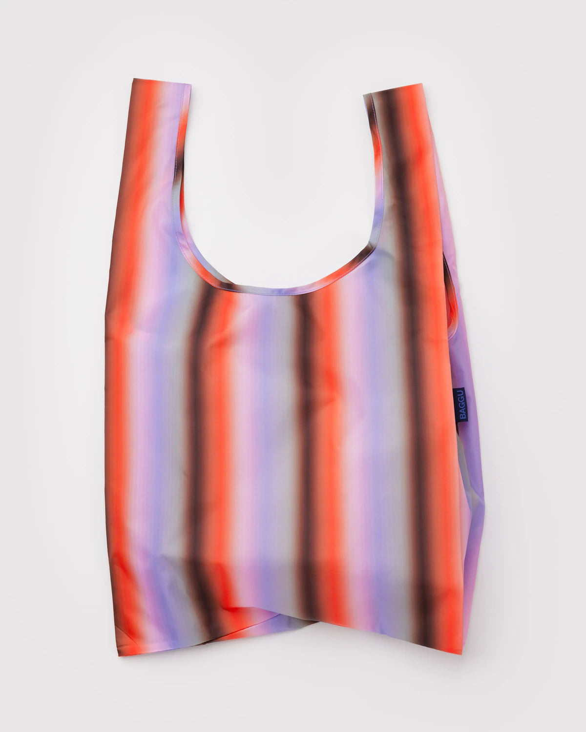Baggu - Gradient Stripe Poppy & Lilac Standard Reusable Bag