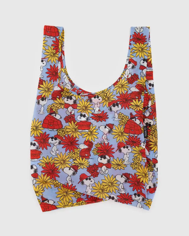 Baggu x Peanuts - Floral Snoopy Reusable Standard Bag
