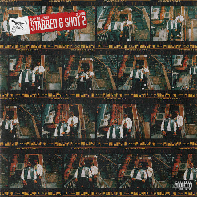 Benny The Butcher & 38 Spesh - Stabbed And Shot 2 (Black And White Colour Vinyl) (New Vinyl)