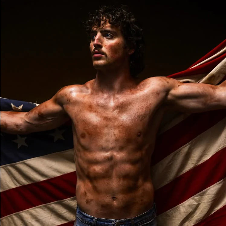 Benson Boone - American Heart (Red & White Splatter Vinyl) (New Vinyl)