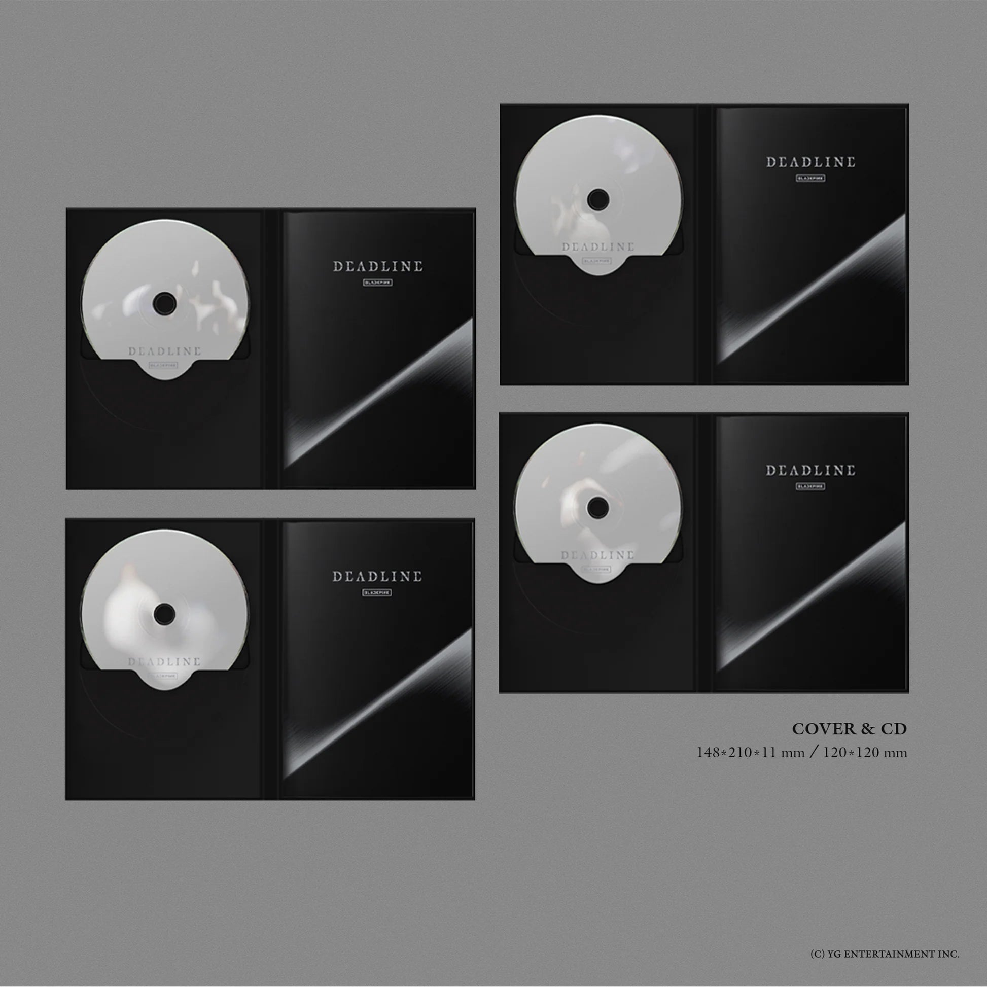 Blackpink - Blackpink 3rd Mini Album: Deadline (Silver Version Rose) (New CD)