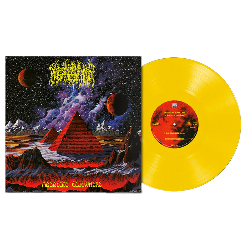 Blood Incantation - Absolute Elsewhere (Sun Yellow Vinyl + Poster) (New Vinyl)