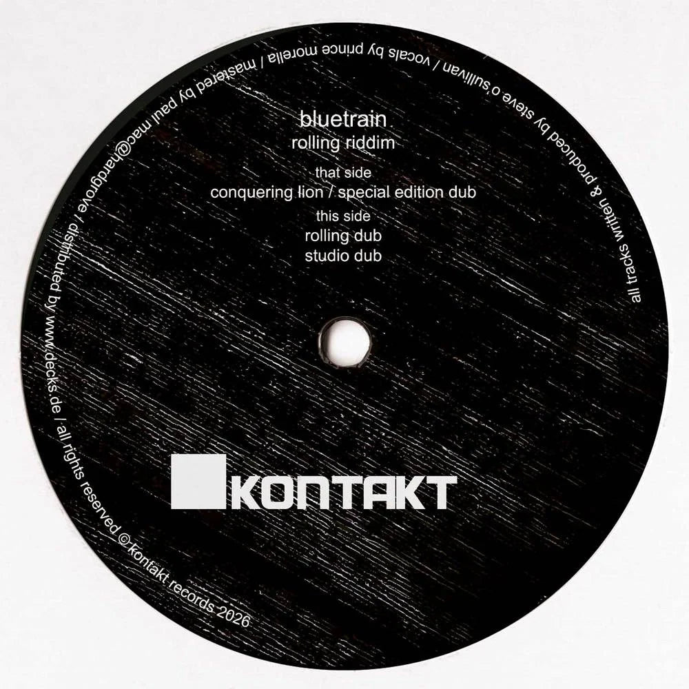 Bluetrain (Steve O'Sullivan) - Rolling Riddim (12") (New Vinyl)
