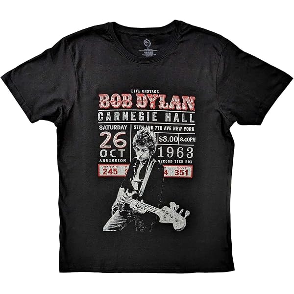 Bob Dylan - Carnegie Hall - T-Shirt