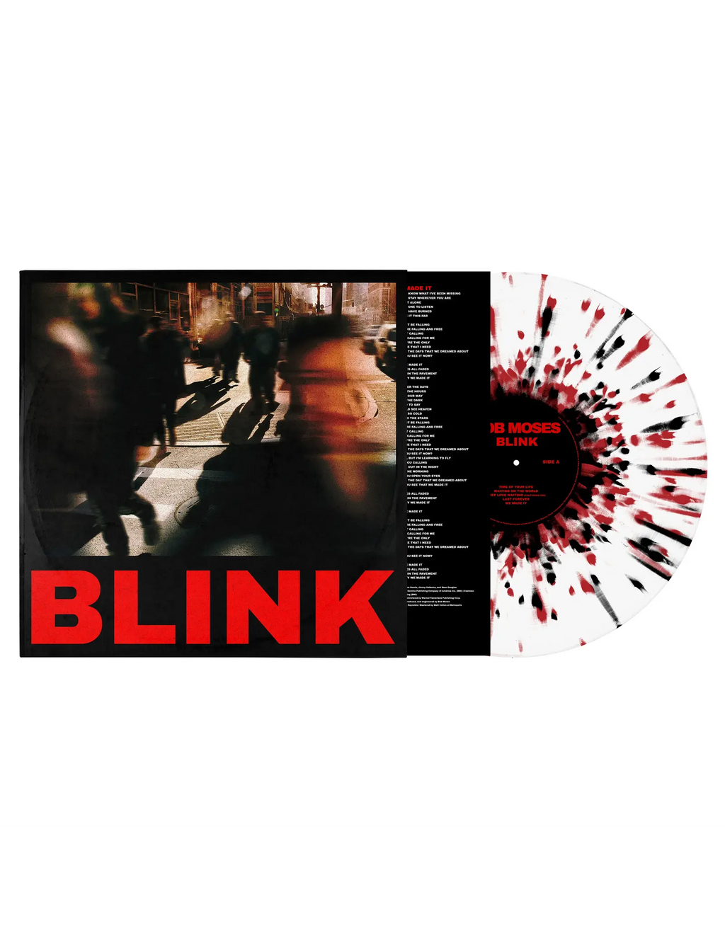 Bob Moses - Blink (Clear w/Red & Black Splatter Vinyl/Indie Exclusive) (New Vinyl)