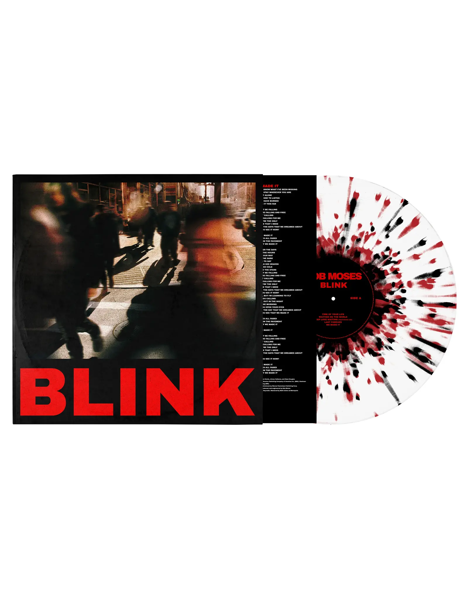 Bob Moses - Blink (Clear w/Red & Black Splatter Vinyl/Indie Exclusive) (New Vinyl)
