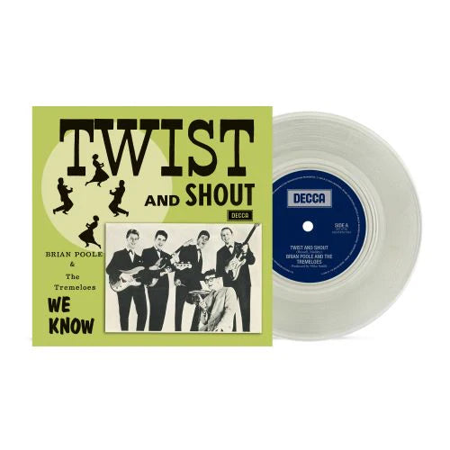 Brian Poole & The Tremoloes - Twist & Shout (7") (Clear Vinyl) (RSD 2024) (New Vinyl)