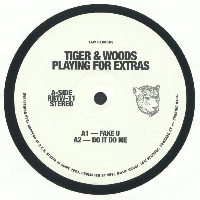 Tiger & Woods - Playing For Extras 12" EP (New Vinyl)