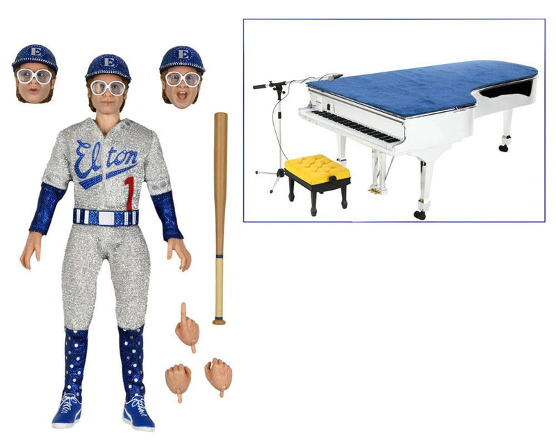 NECA - ELTON JOHN LIVE 1975 DELUXE CLOTH FIGURE SET