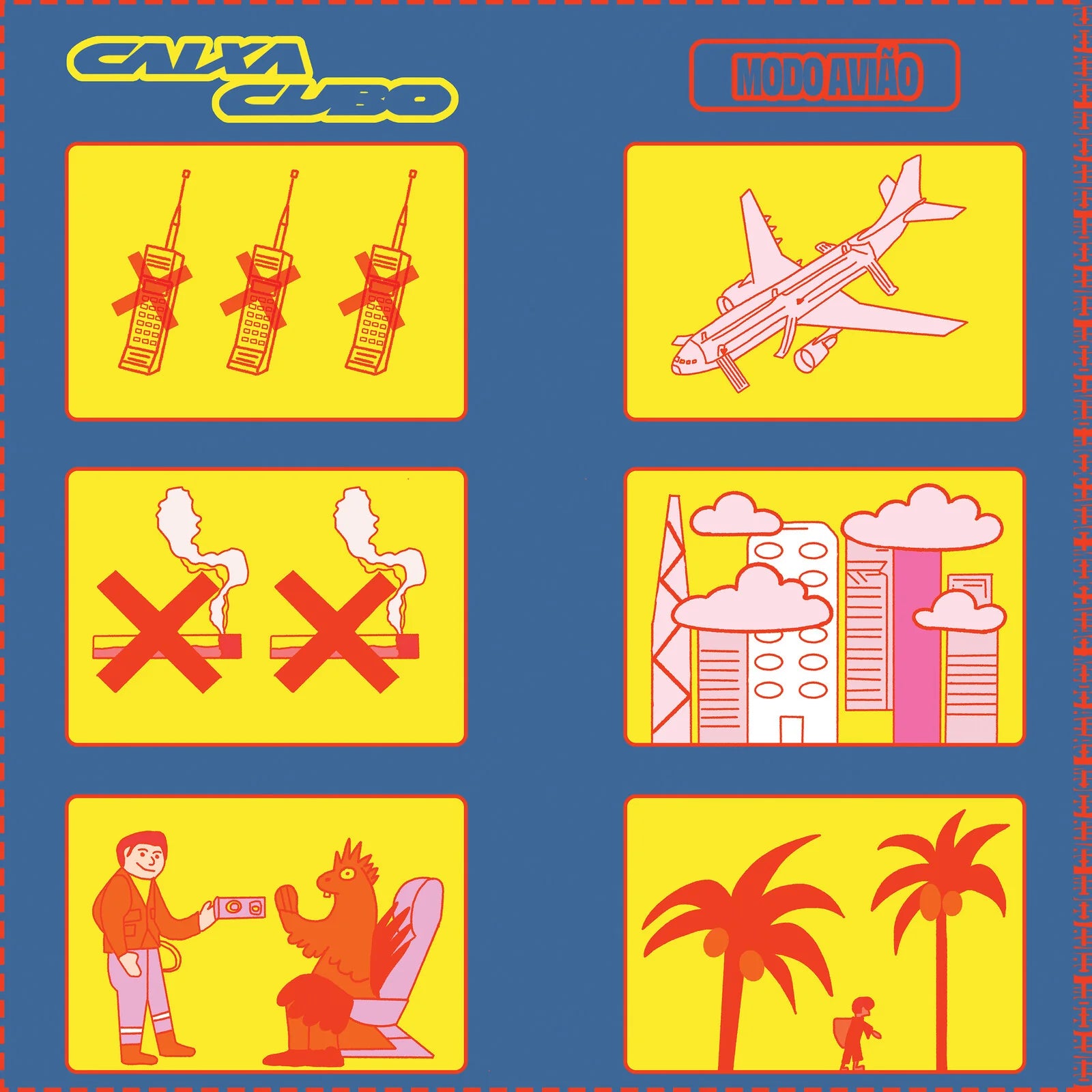 Caixa Cubo – Modo Avião (New Vinyl)