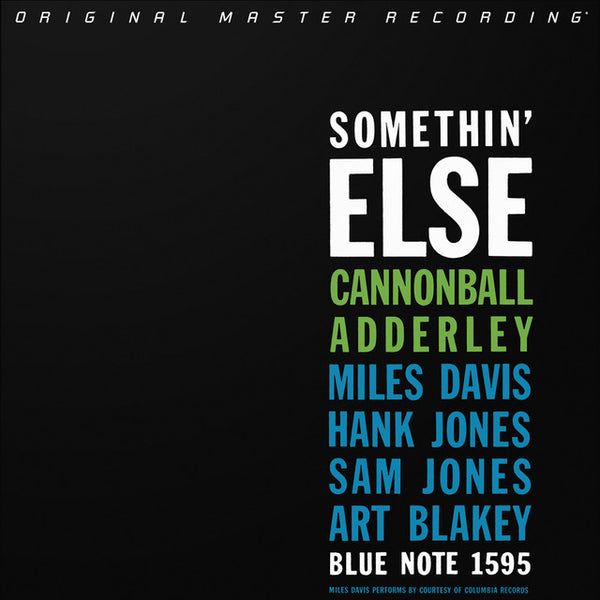 Cannonball Adderley - Somethin' Else (Numbered Hybrid SACD) (New CD)