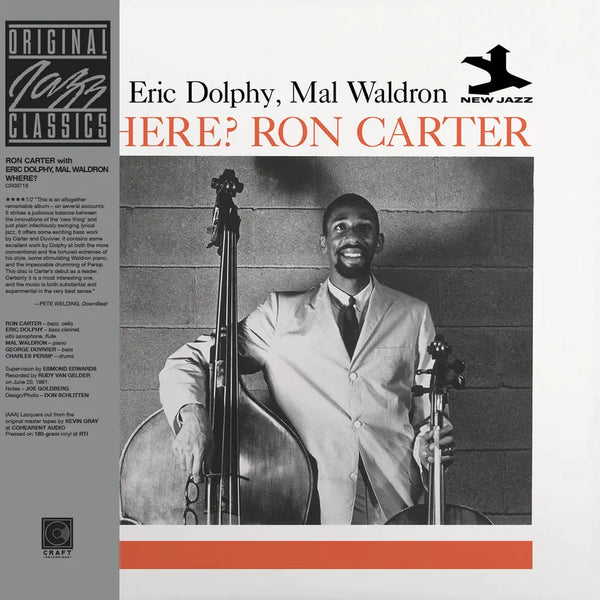 Ron Carter - Where? (Original Jazz Classics Series) (New Vinyl)