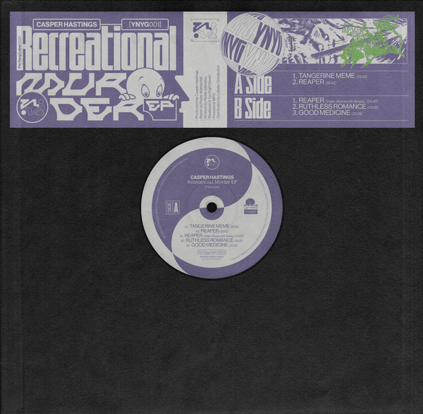 Casper Hastings - Recreational Murder EP (12") (New Vinyl)