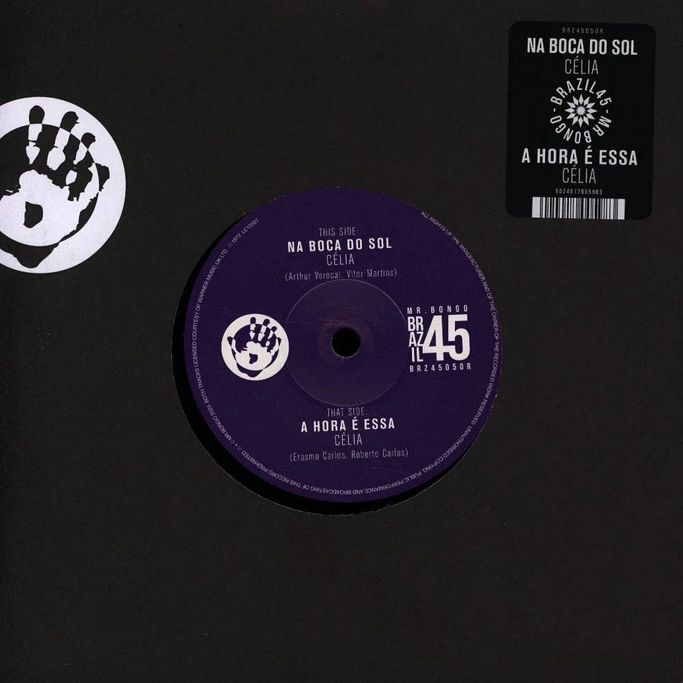 Célia – Na Boca Do Sol / A Hora é Essa 7" (New Vinyl)