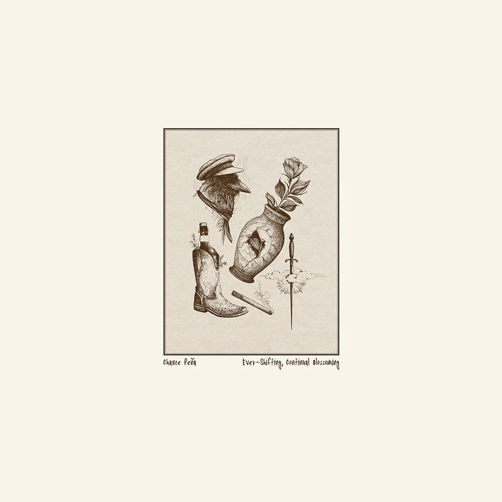 Chance Pena - Ever-Shifting, Continual Blossoming (Maroon Vinyl) (New Vinyl)