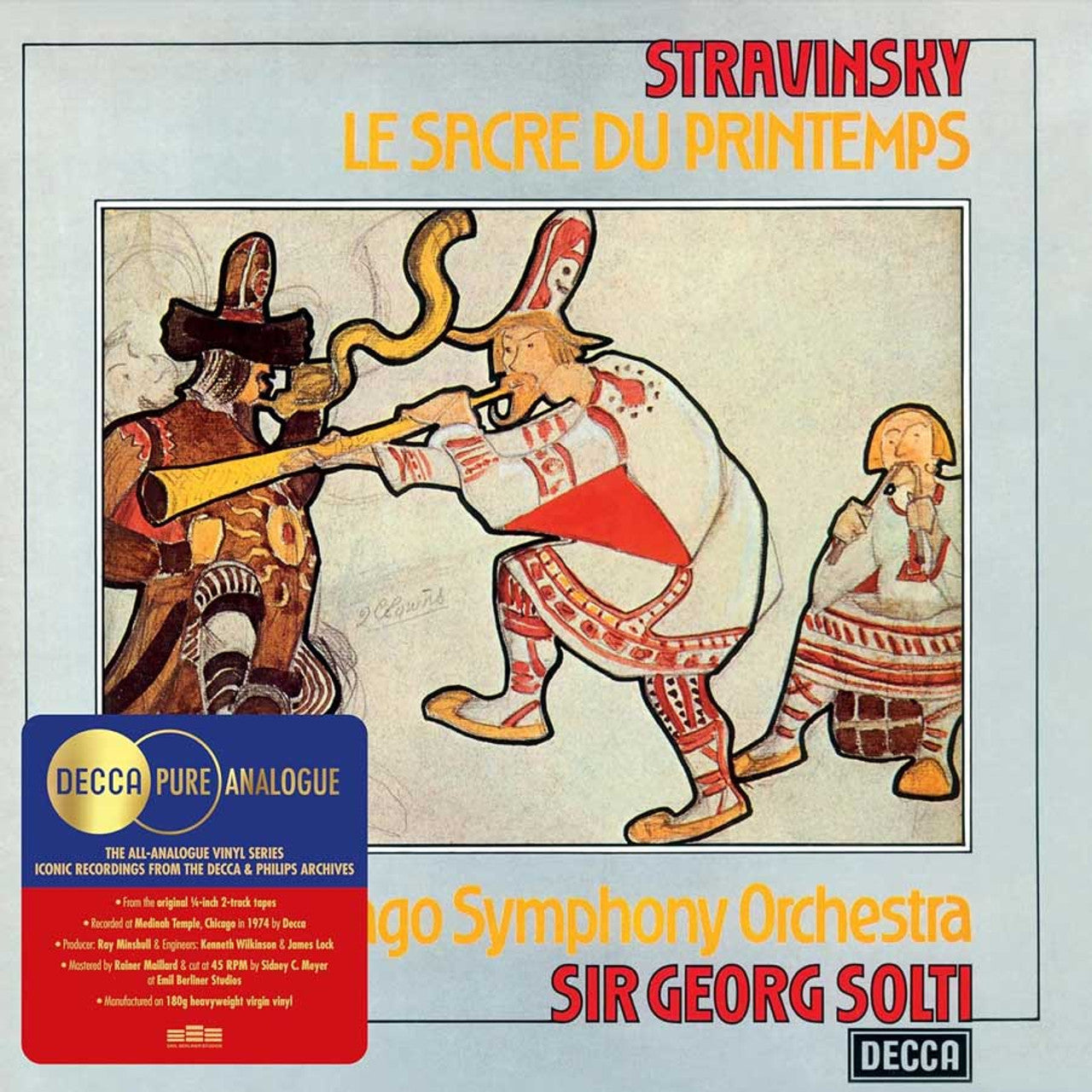 Chicago Symphony Orchestra - Stravinsky: The Rite Of Spring (Decca Pure Analogue Series) (New Vinyl)