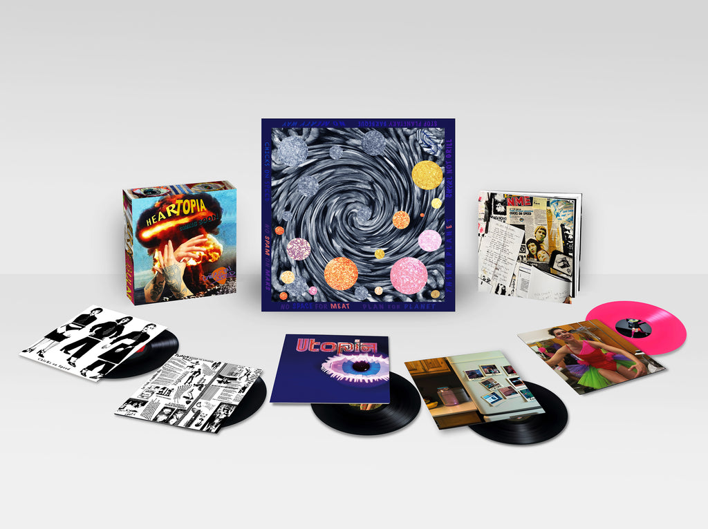 Chicks On Speed - Heartopia (5LP/Deluxe Edition/Pink Vinyl) (New Vinyl)