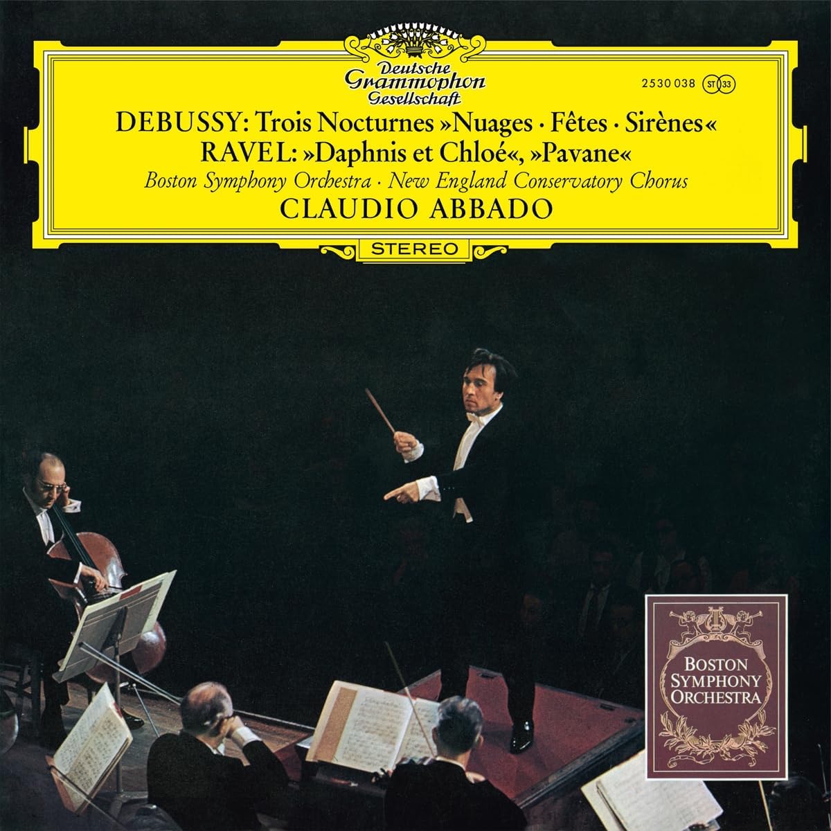 Claudio Abbado - Debussy: Trois Nocturnes and Ravel: Daphnis et Chloe, Pavane (New Vinyl)