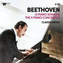 Claudio Arrau - Beethoven: 12 Piano Sonatas, The 5 Piano Concertos (8CD) (New CD)