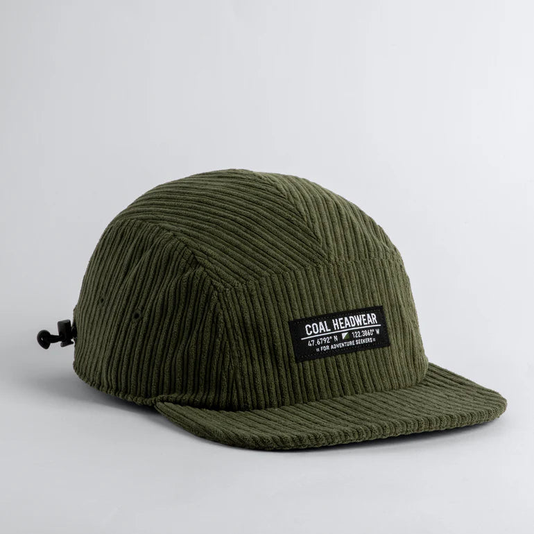 Coal - The Analog - Corduroy 5-Panel Cap