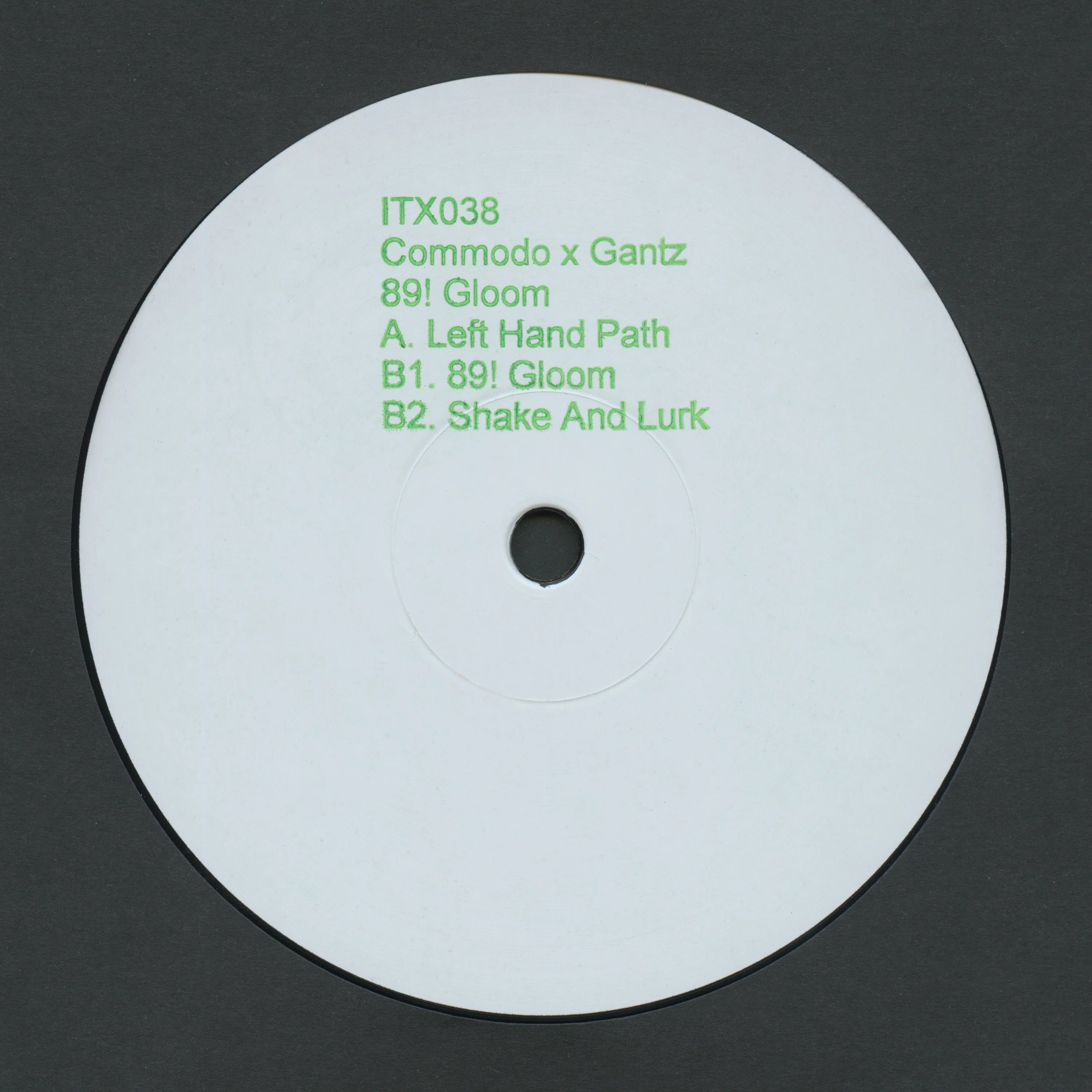 Commodo x Gantz - 89! Gloom (12")(New Vinyl)
