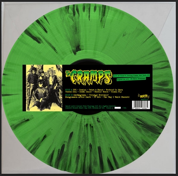 Cramps - Live At Club 57 (Green/Black Splatter Vinyl) (RSD 2026) (New Vinyl)