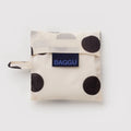 Cream & Black Polka Dot - Baby Baggu Reusable Bag
