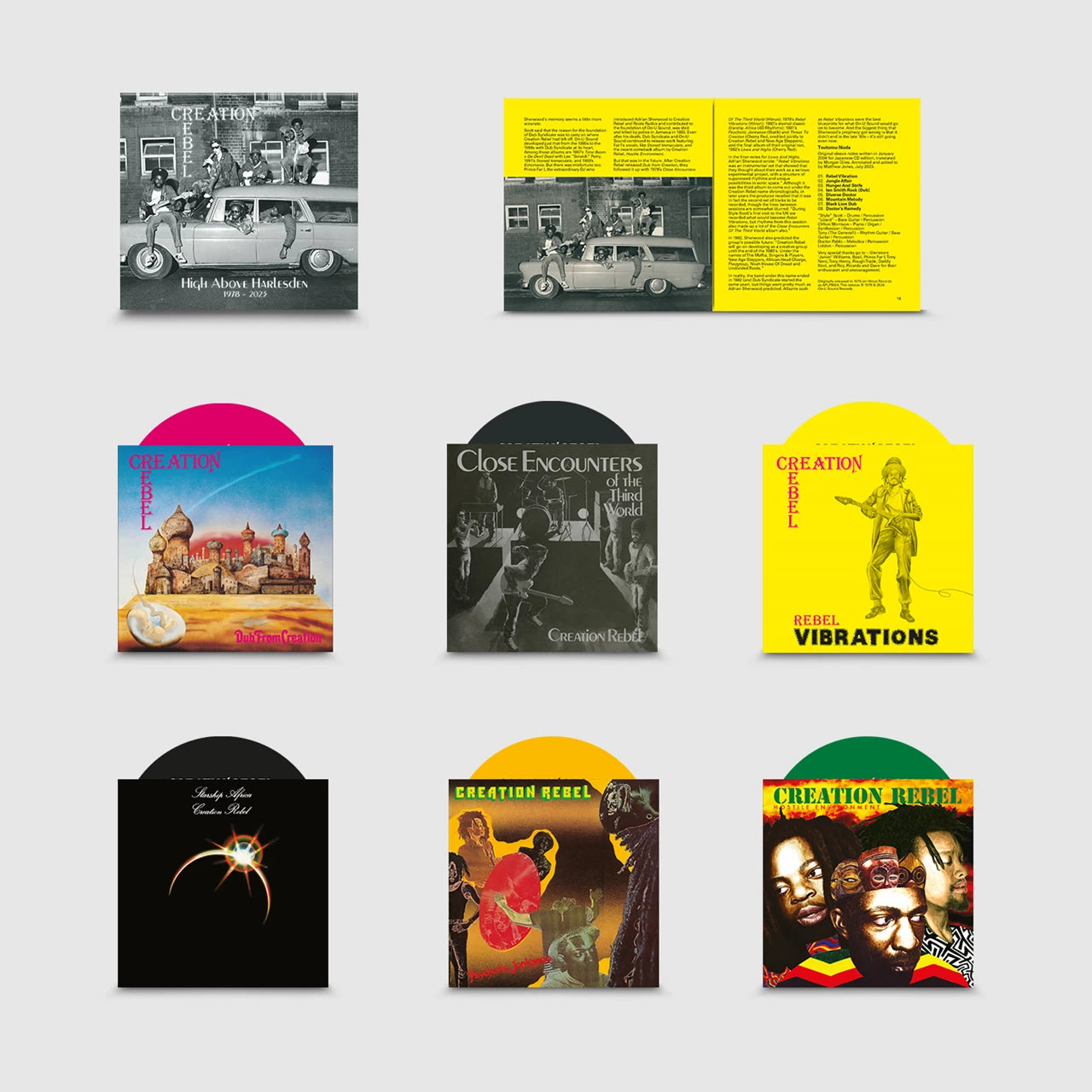 Creation Rebel - High Above Harlesden 1978-2023 (New CD)