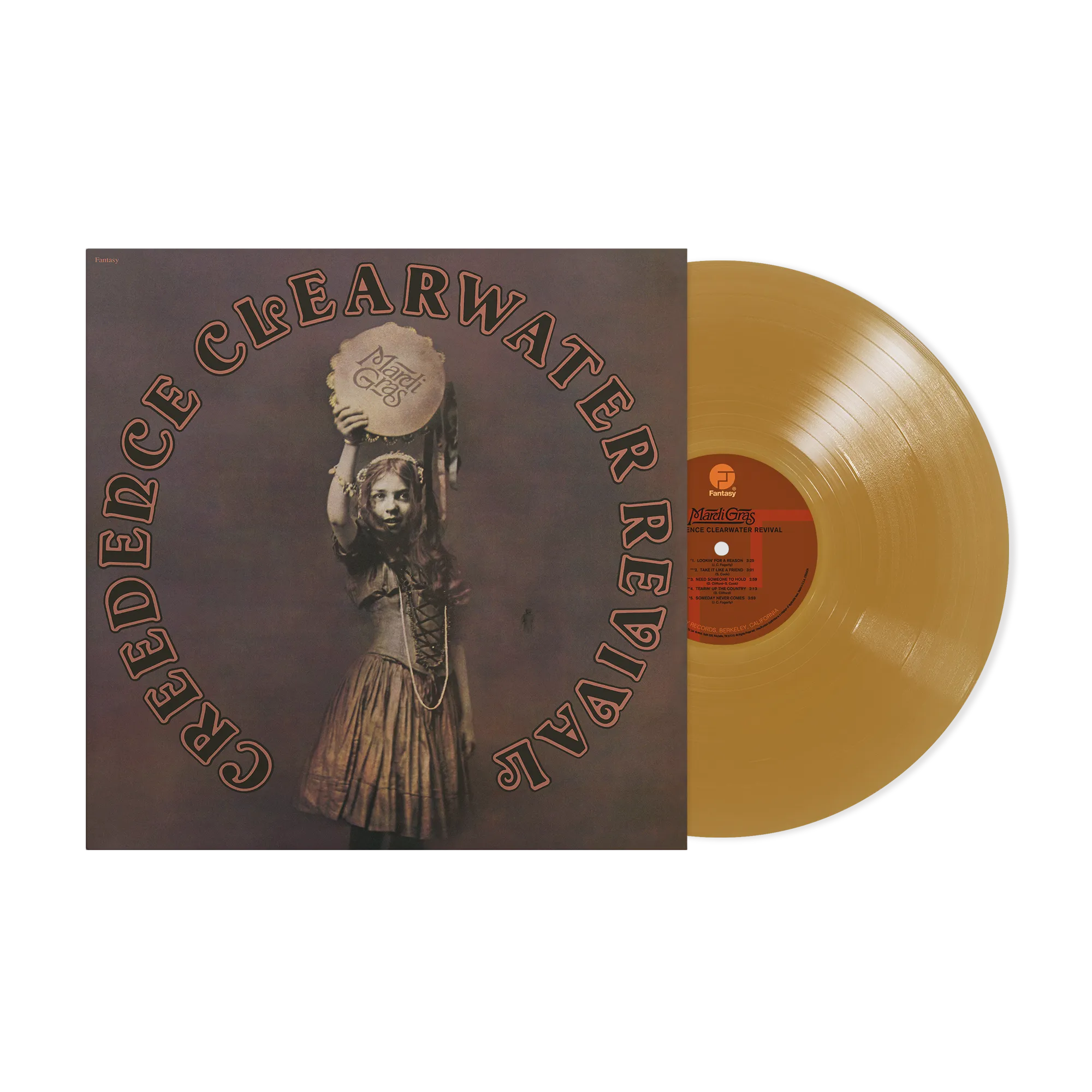 Creedence Clearwater Revival - Mardi Gras (Gold Vinyl) (New Vinyl)