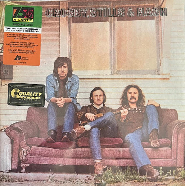 Crosby, Stills & Nash - Crosby, Stills & Nash (Atlantic 75 Series 2LP 45RPM)  (New Vinyl)