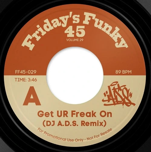 DJ A.D.S. - Get Ur Freak On Remix/Drop It Like It's Hot Remix) (7") (New Vinyl)